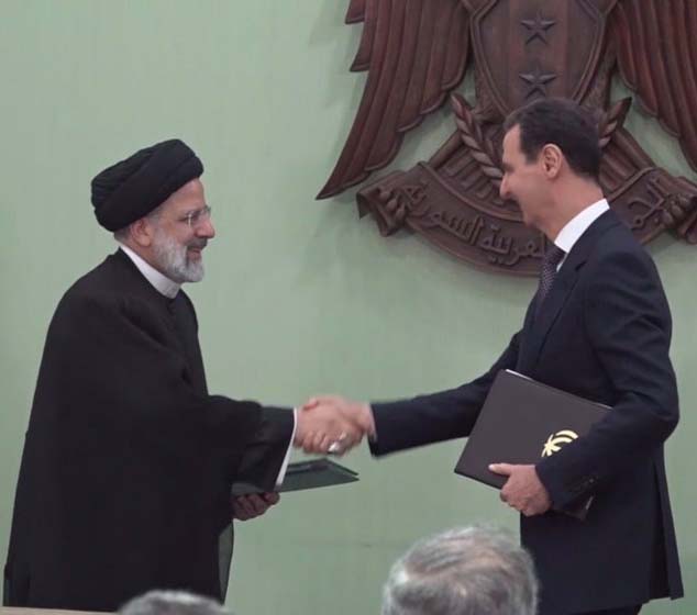 Iran’s Raeisi, Syria’s Assad ink long-term strategic cooperation agreement