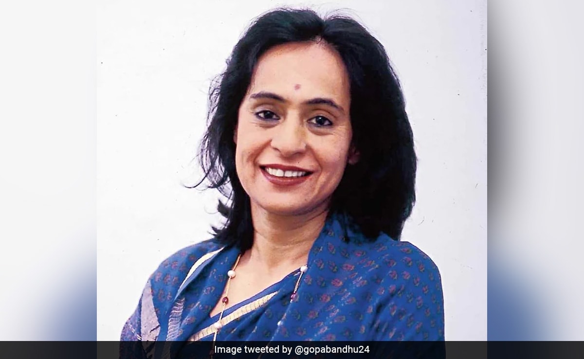 Author Gita Mehta, Naveen Patnaik's Sister, Dies At 80