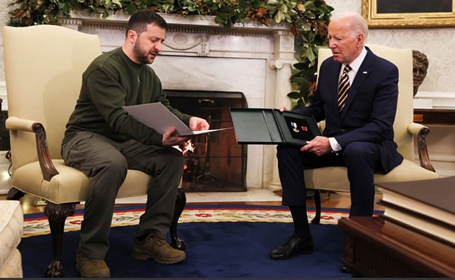 Zelensky To Meet Biden At White House Next Week