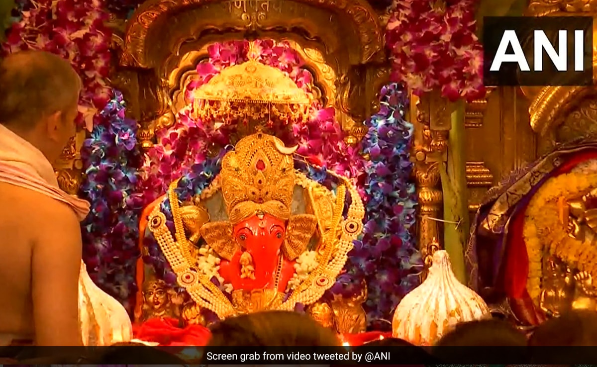 Devotion And Decorations On Display As Ganesh Festival Begins