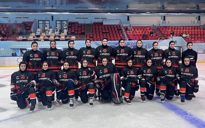 Iran women ice hockey team runner up at EHL tournament