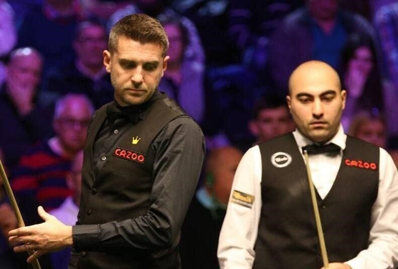 Iran’s snooker player defeated by Mark Selby