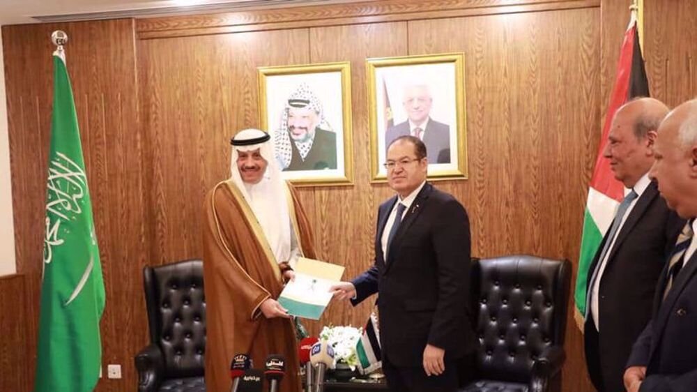 Saudi envoy to Palestine welcomed by Palestinian Authority