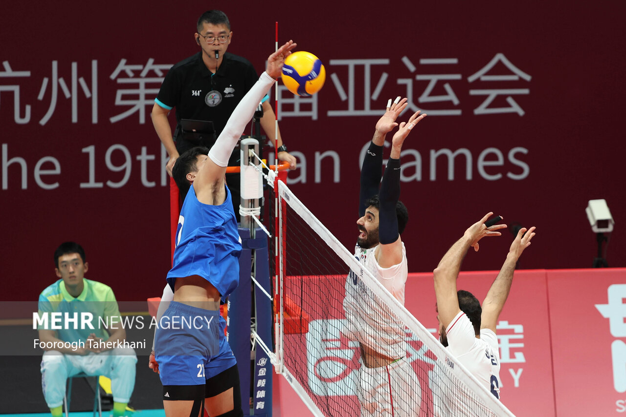 Volleyball team win first gold for Iran in Asian Games