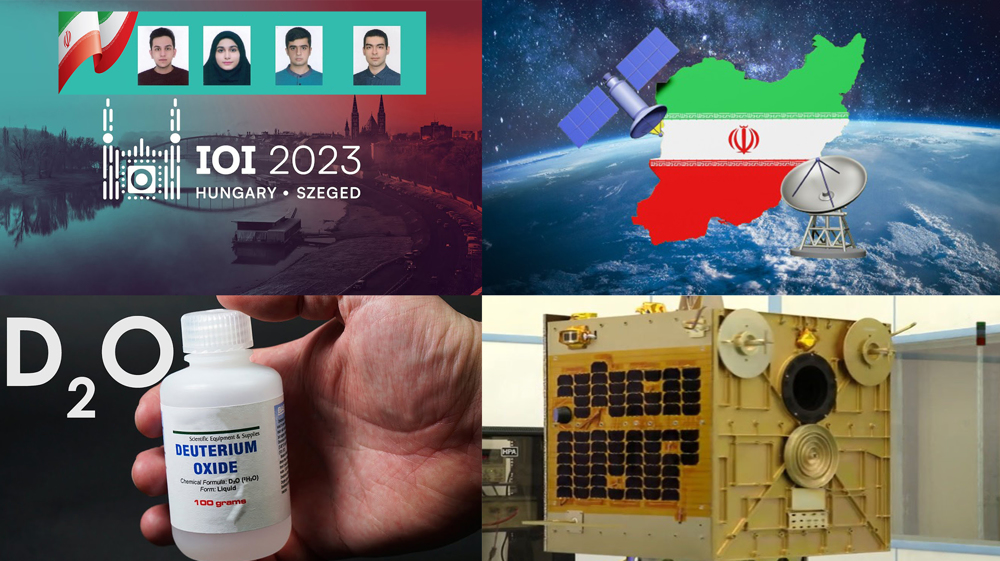 Iran's latest achievements in nuclear technology, space industry, and Intl. Informatics Olympiad