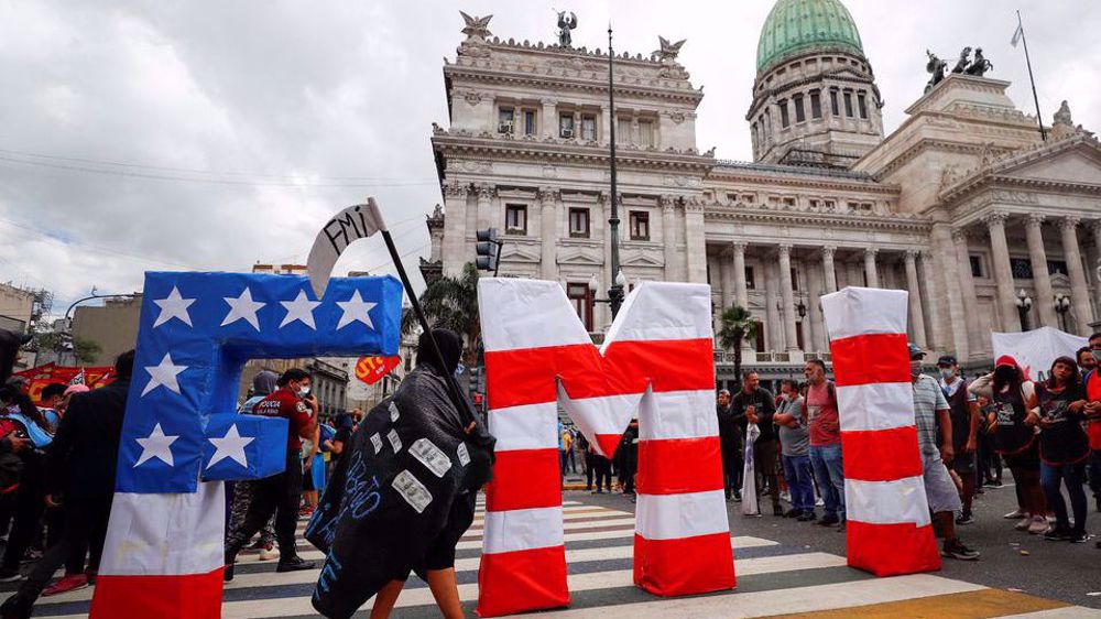 Argentinians protest against IMF-imposed austerity measures