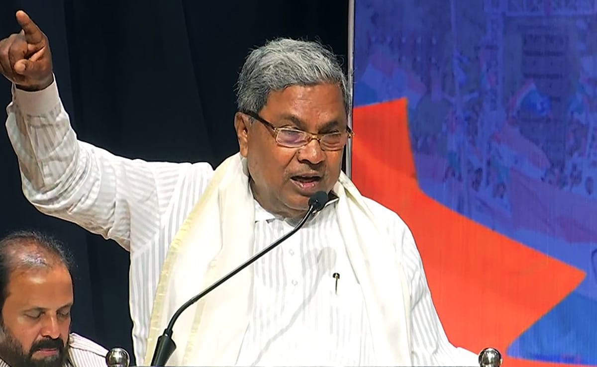 "Even My Corpse Will Not Go To BJP": Siddaramaiah