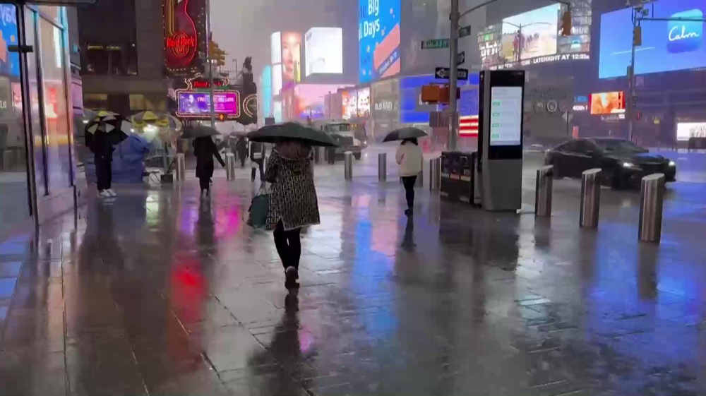 Remnants of Tropical Storm Ophelia in New York