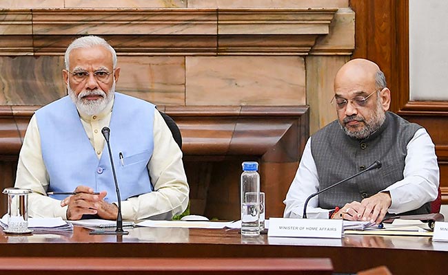 PM Modi, Amit Shah Meet Key Ministers Ahead Of Cabinet Meet Today