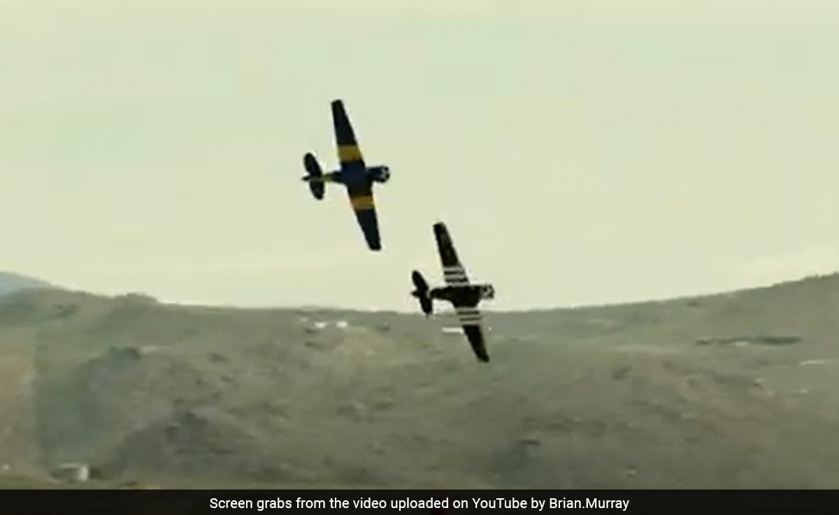 2 Pilots Killed After Their Planes Collide During Air Race In US' Nevada