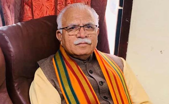 "Party Steeped In…": ML Khattar Jabs Congress Over Remarks On PM Modi