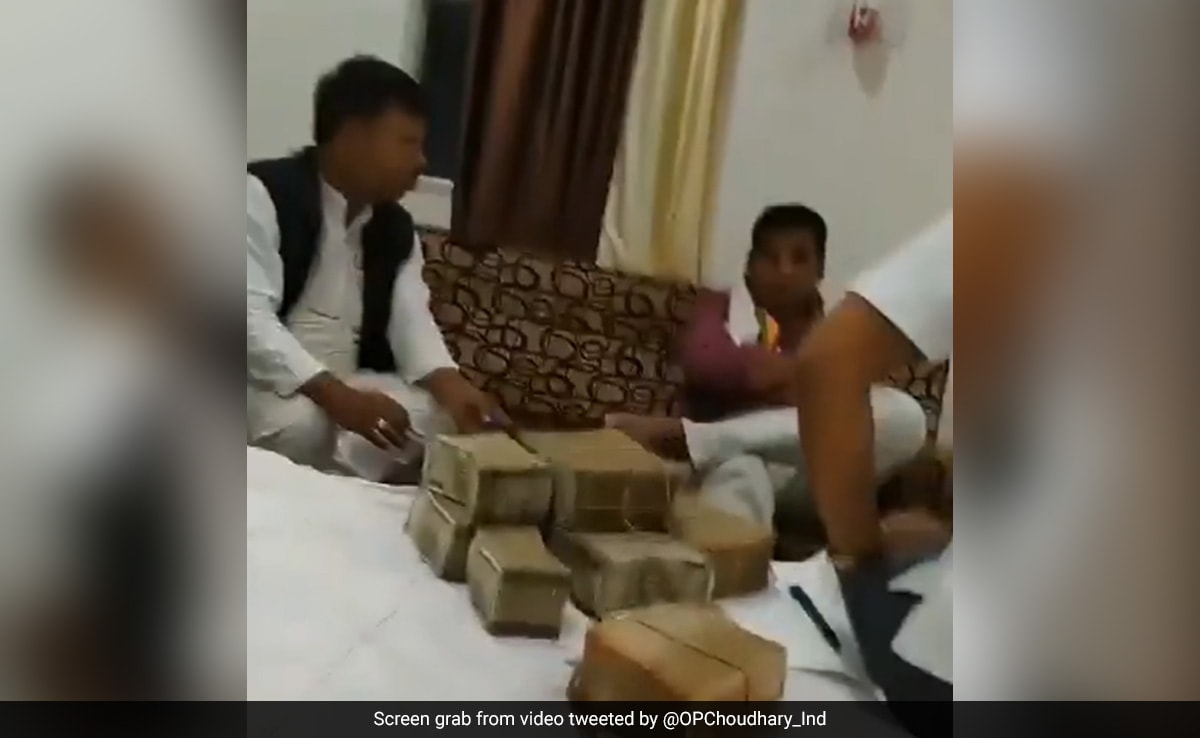 Chhattisgarh MLA Seen With Huge Cash In Viral Video, BJP Sharpens Attack