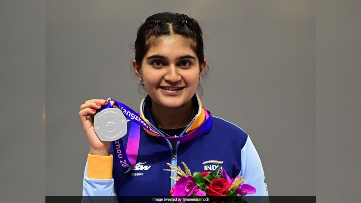 Indian 10m Air Pistol Women's Team Clinches Silver At Asian Games