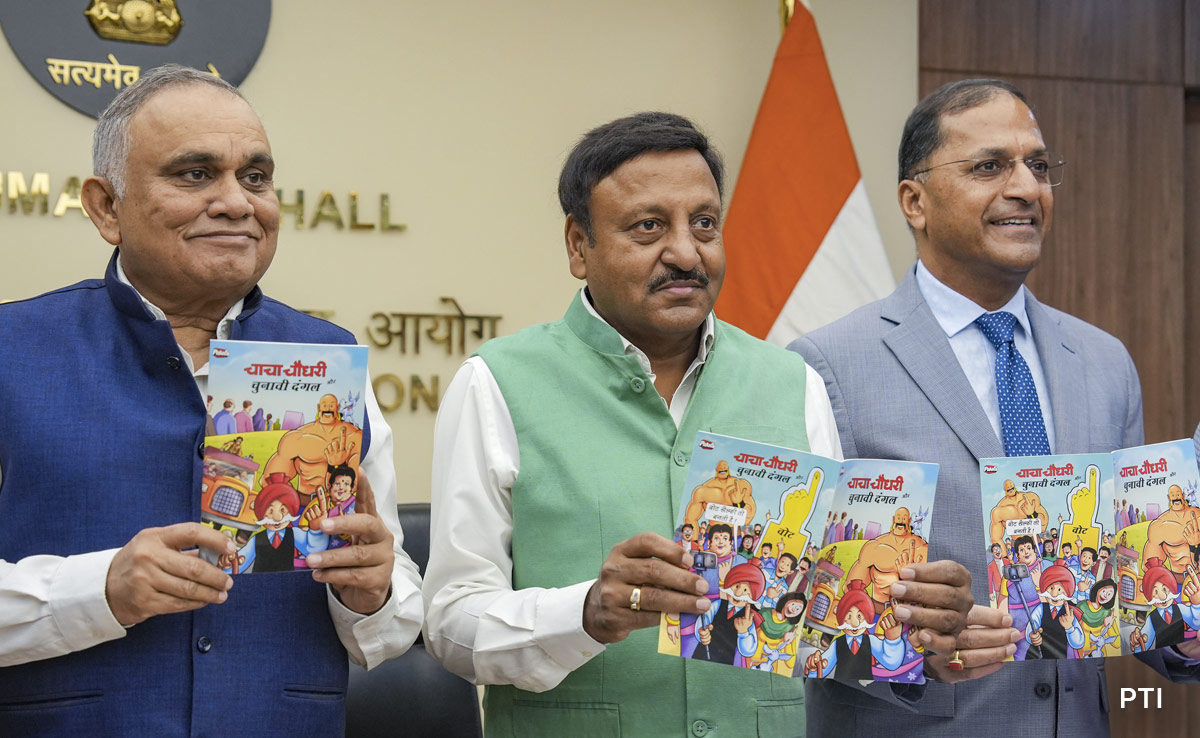 "Chacha Chaudhary Aur Chunavi Dangal": Election Commission's New Outreach