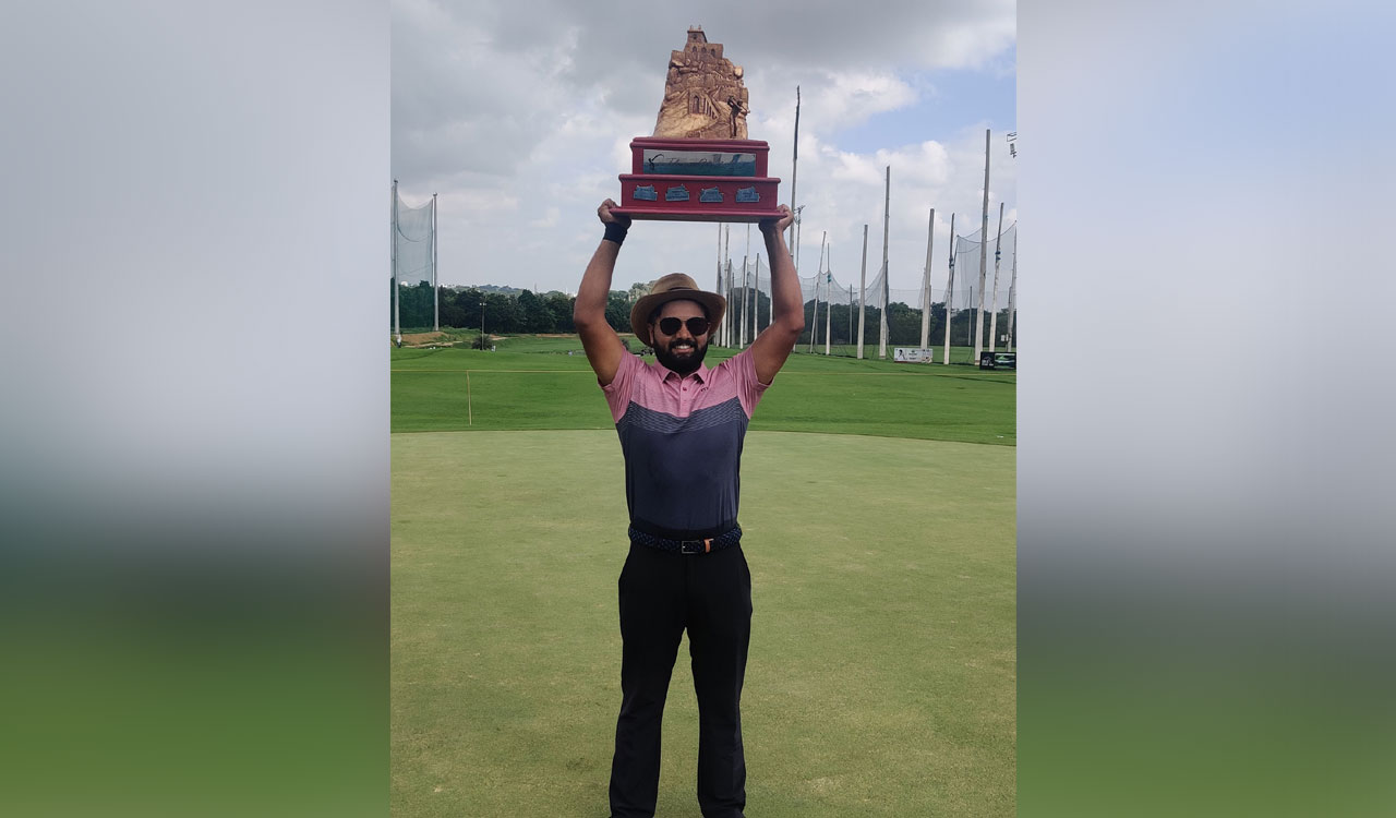 Aman Raj emerges champion at Telangana Golconda Masters