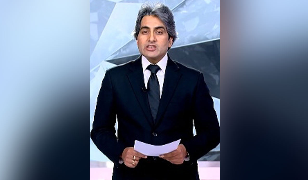 Aaj Tak anchor Sudhir Chaudhary booked for ‘promoting enmity’ in Karnataka