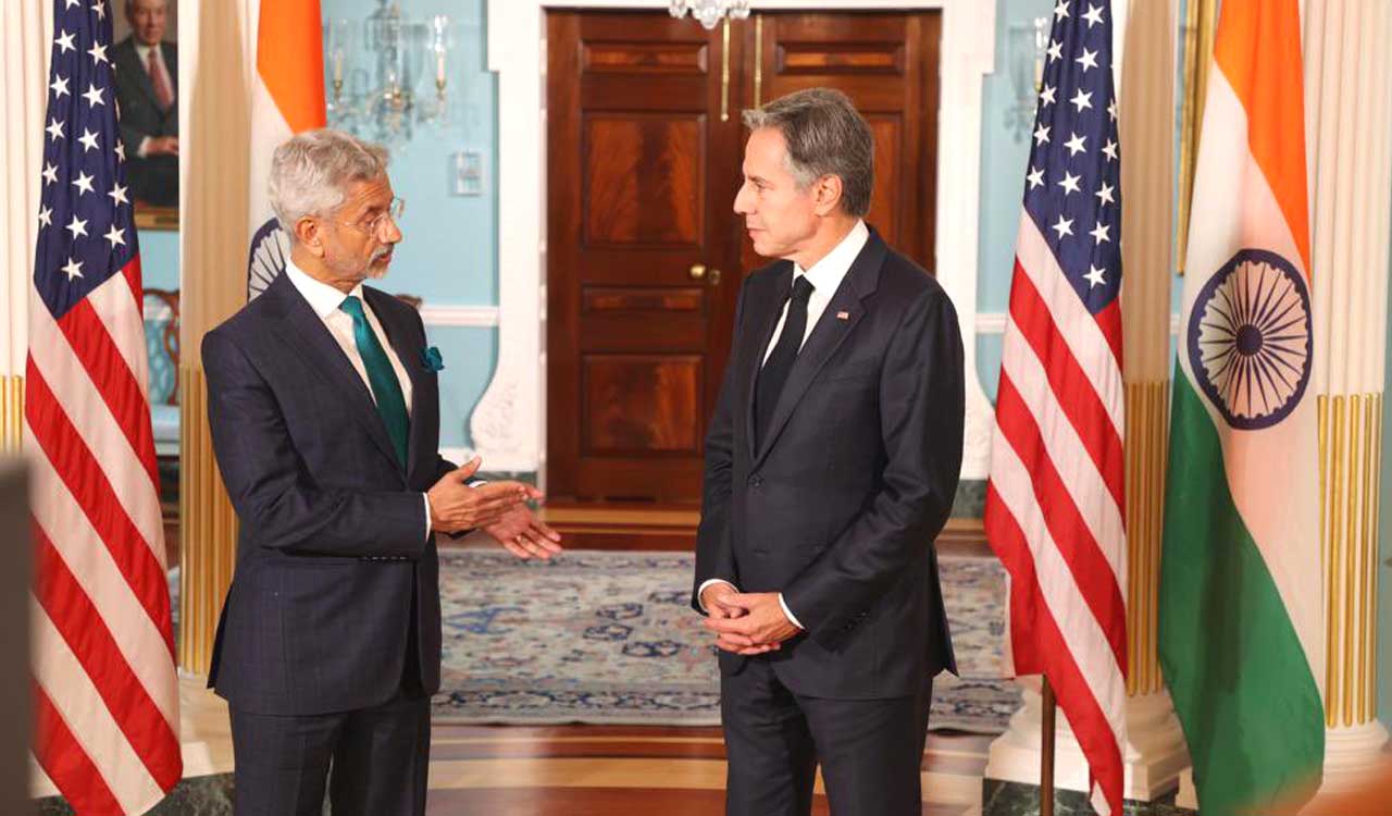 Blinken extends thanks to Jaishankar for hosting Biden in Delhi