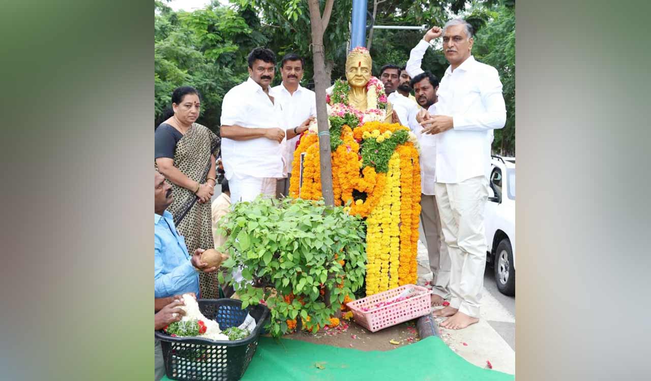 Ailamma a symbol of women empowerment in Telangana, says Harish Rao