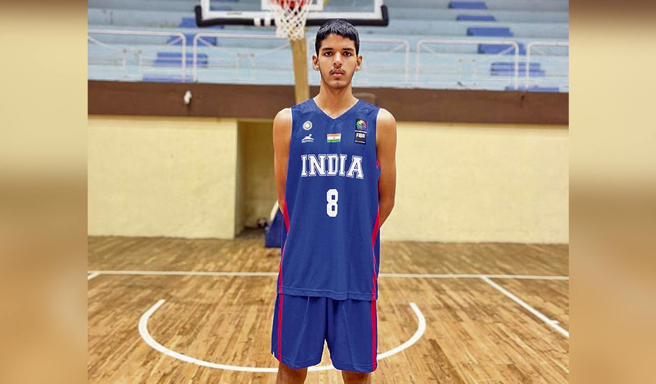 Telangana basketball player Aryan named in national U-16 team