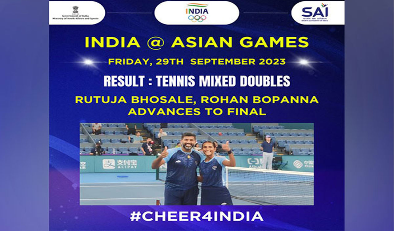 Asian Games: Bopanna-Bhosale reach mixed doubles final, assured of medal