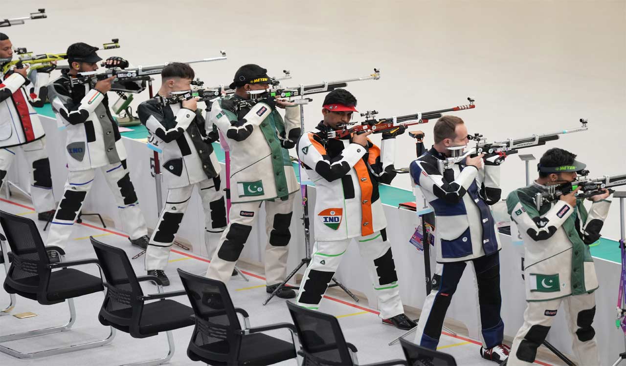 Asian Games: Indian 10m air rifle team clinches gold with world record score