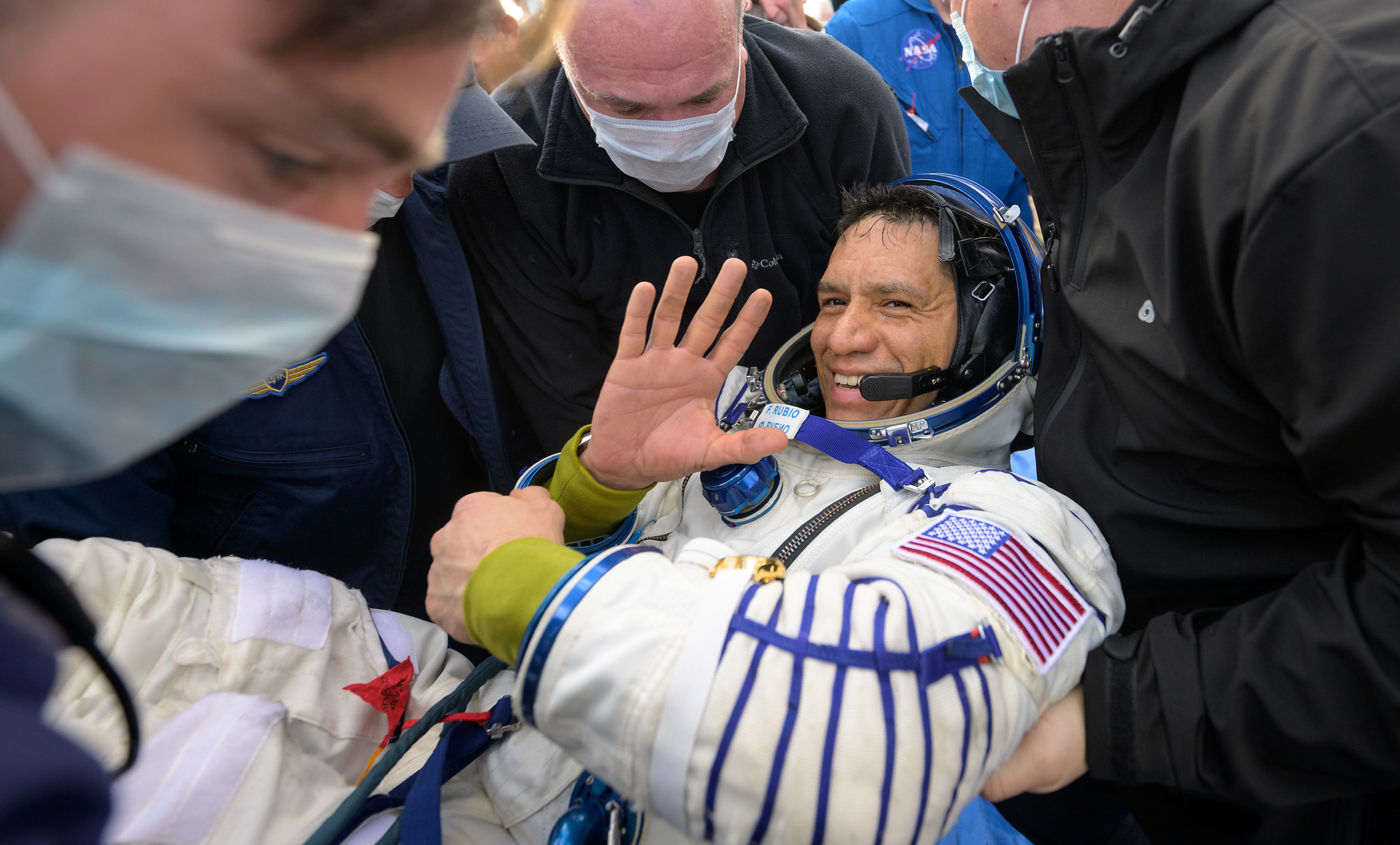 Three astronauts return to Earth after a year in space; NASA’s Frank Rubio sets US space record