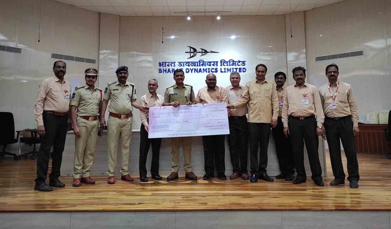 BDL Funds CCTV Cameras installation in Hyderabad