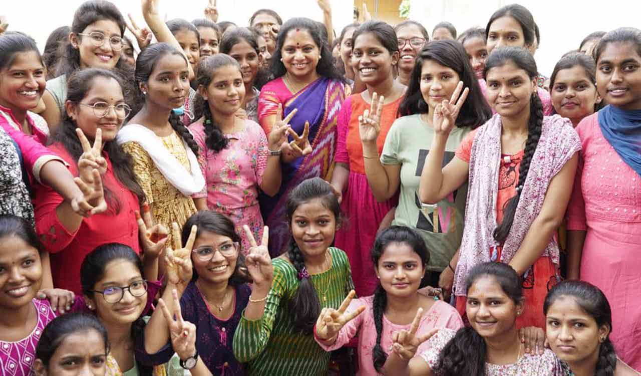 BRS Leader Kavitha applauds Women’s Reservation Bill passage in Parliament