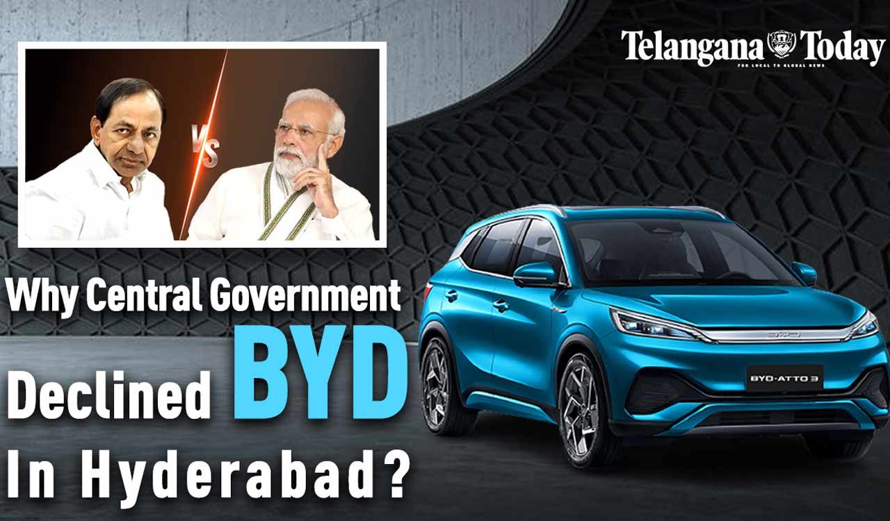 BYD Investments Declined In Hyderabad | Central Government Against Telangna Again