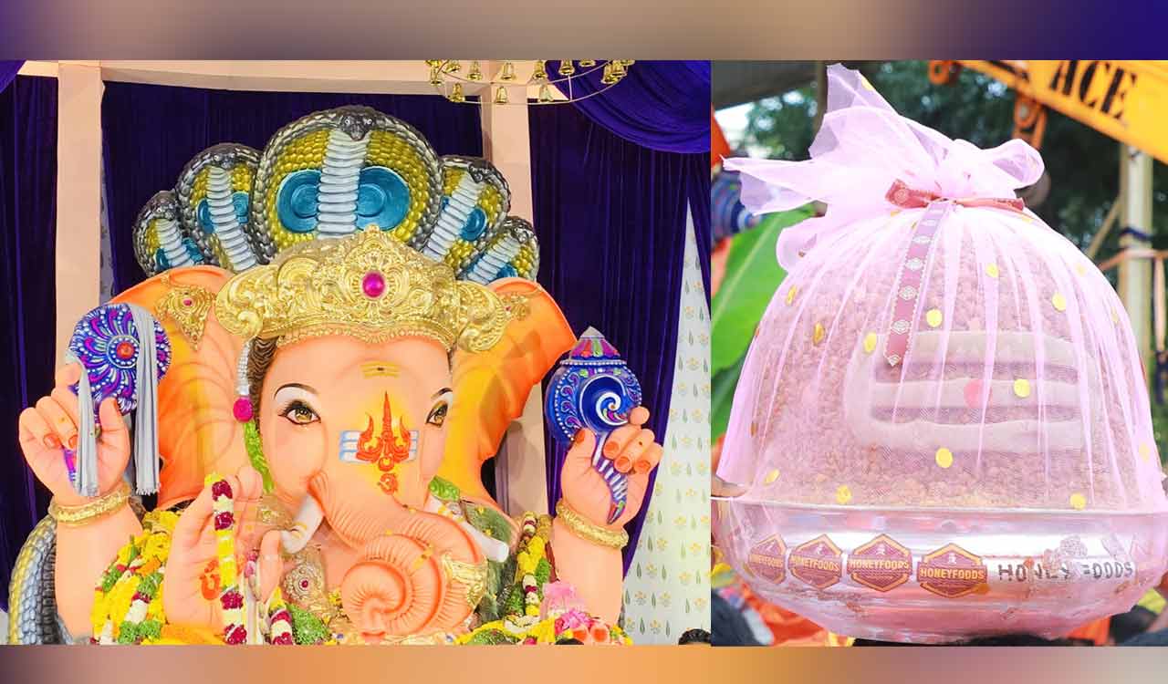 Balapur Ganesh laddu fetches Rs.27 lakh