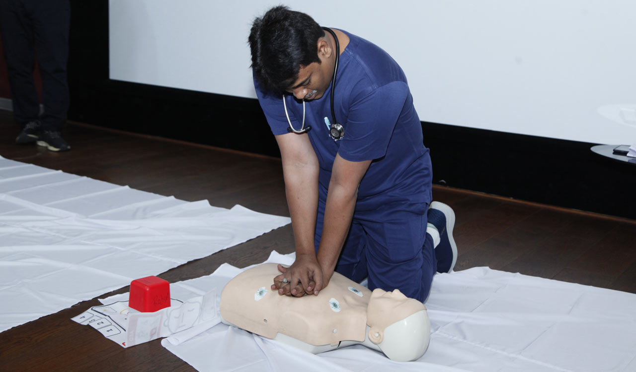 KIMS-Secunderabad organises CPR training program for Telangana CID