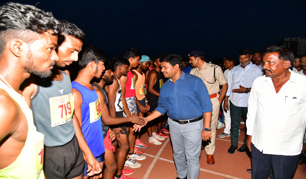 State level junior athletic competitions start in Karimnagar