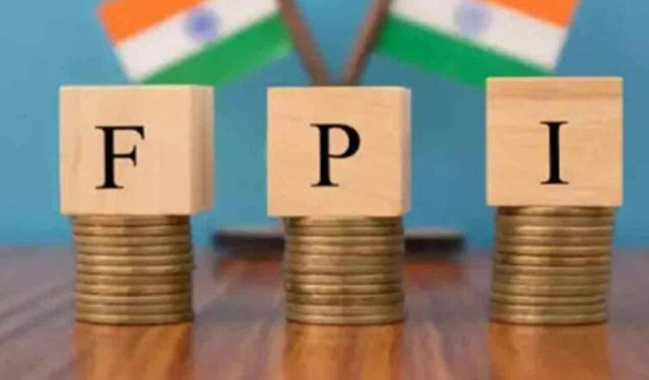 FPIs turn net sellers; withdraw Rs 4,200 car in equities in Sept so far-Telangana Today