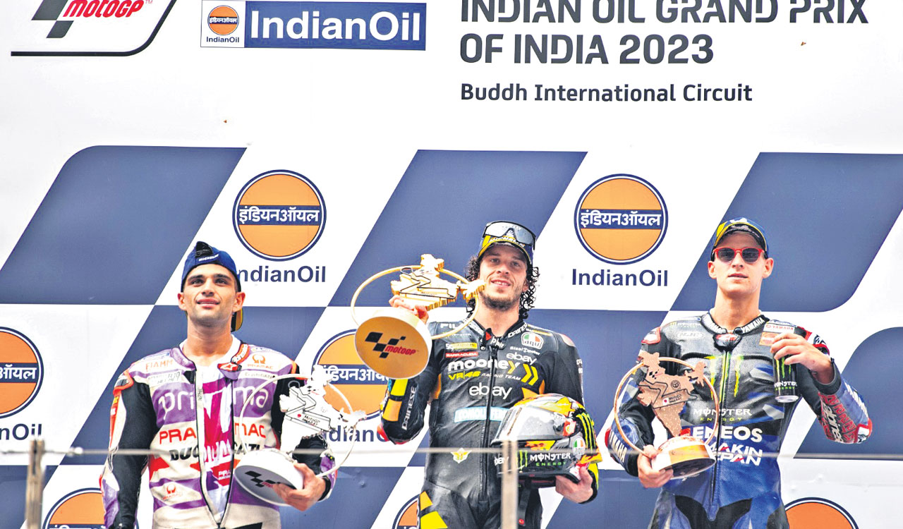 MotoGP: Marco Bezzecchi clinches inaugural Grand Prix of India