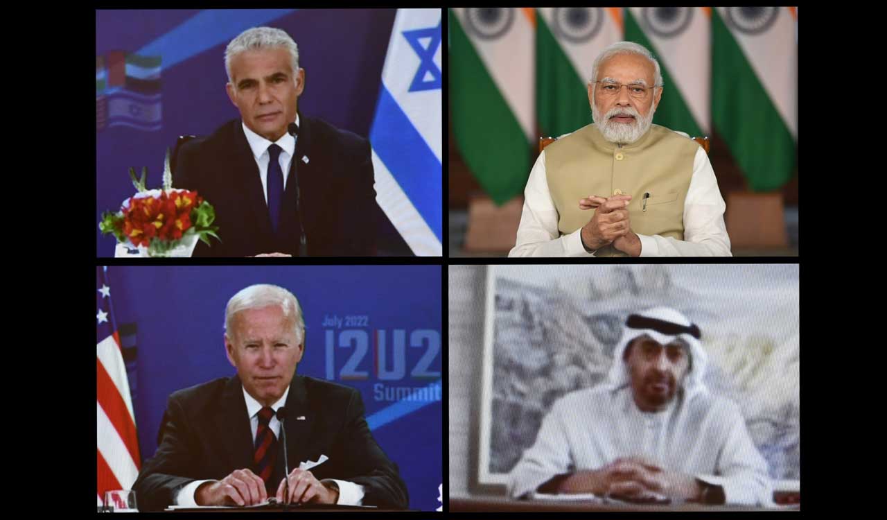 India, US, UAE, Israel launch I2U2 Private Enterprise Partnership-Telangana Today