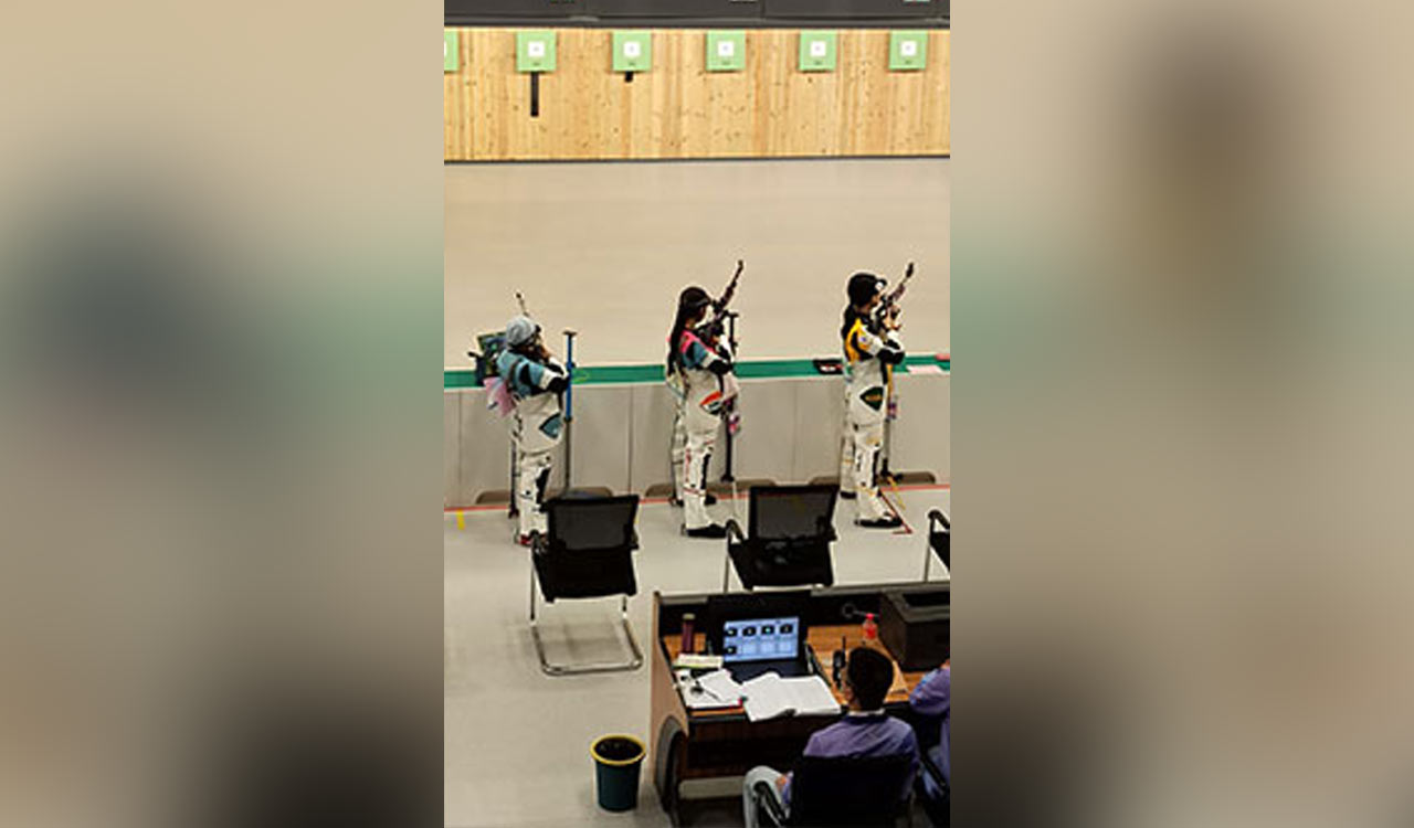 19th Asian Games: India’s Women’s team wins Silver in 10m Air Rifle, grabs first medal