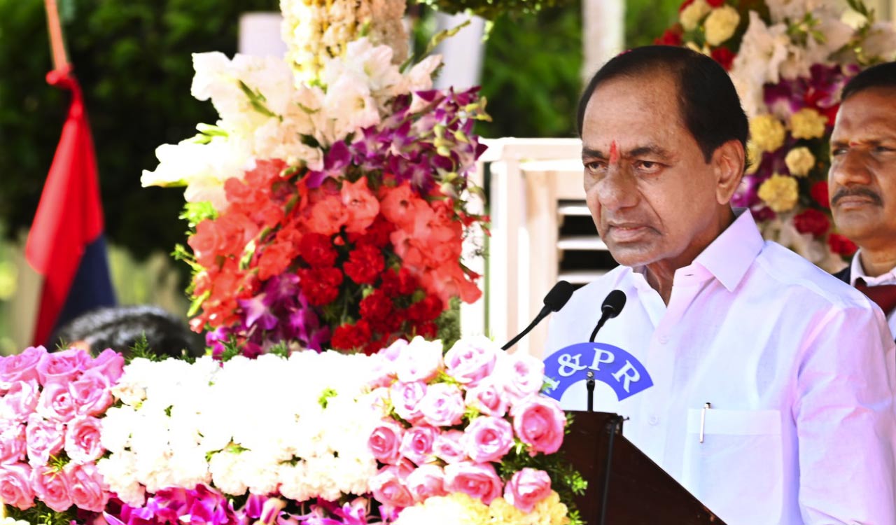 Irrigation projects played crucial role in reshaping future of Telangana: CM KCR