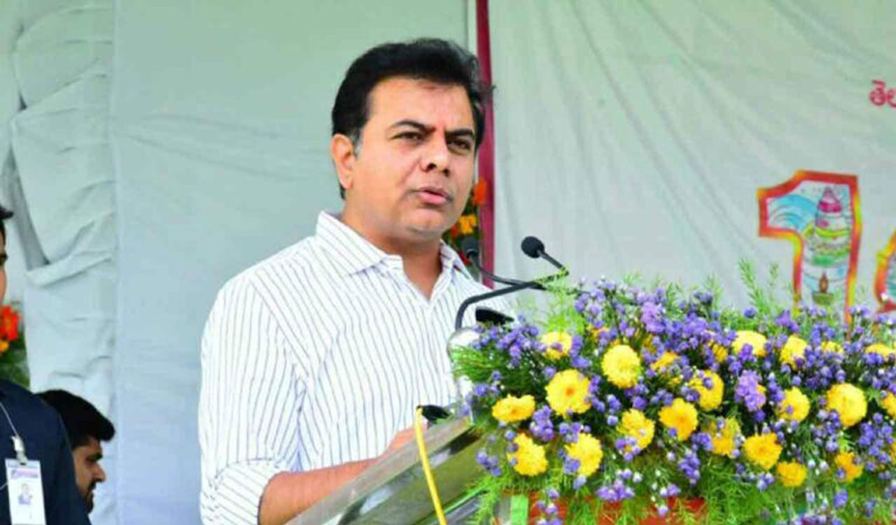 Arrest of Naidu a political issue confined to AP: KTR