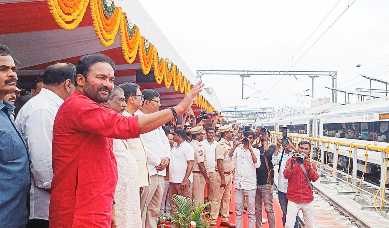 New chapter began in Railways under PM Modi: Union Minister Kishan Reddy