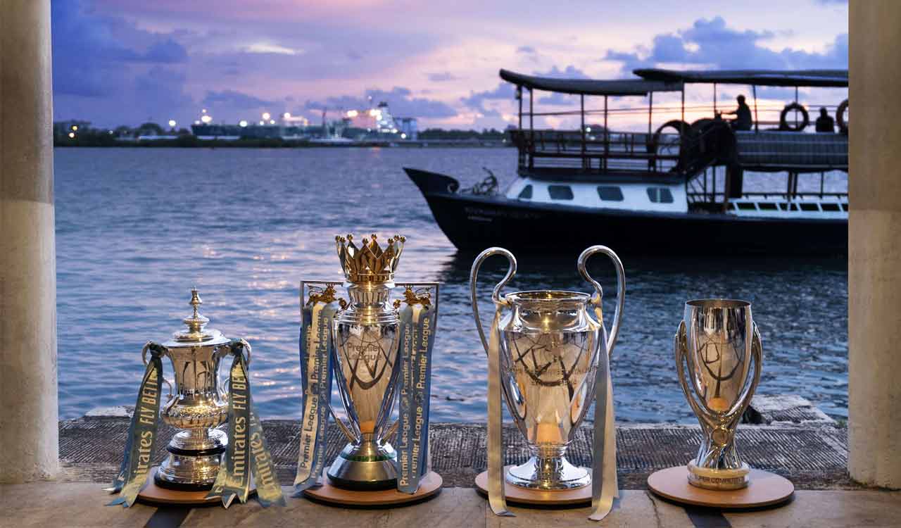 Manchester City launches Treble Trophy Tour in India