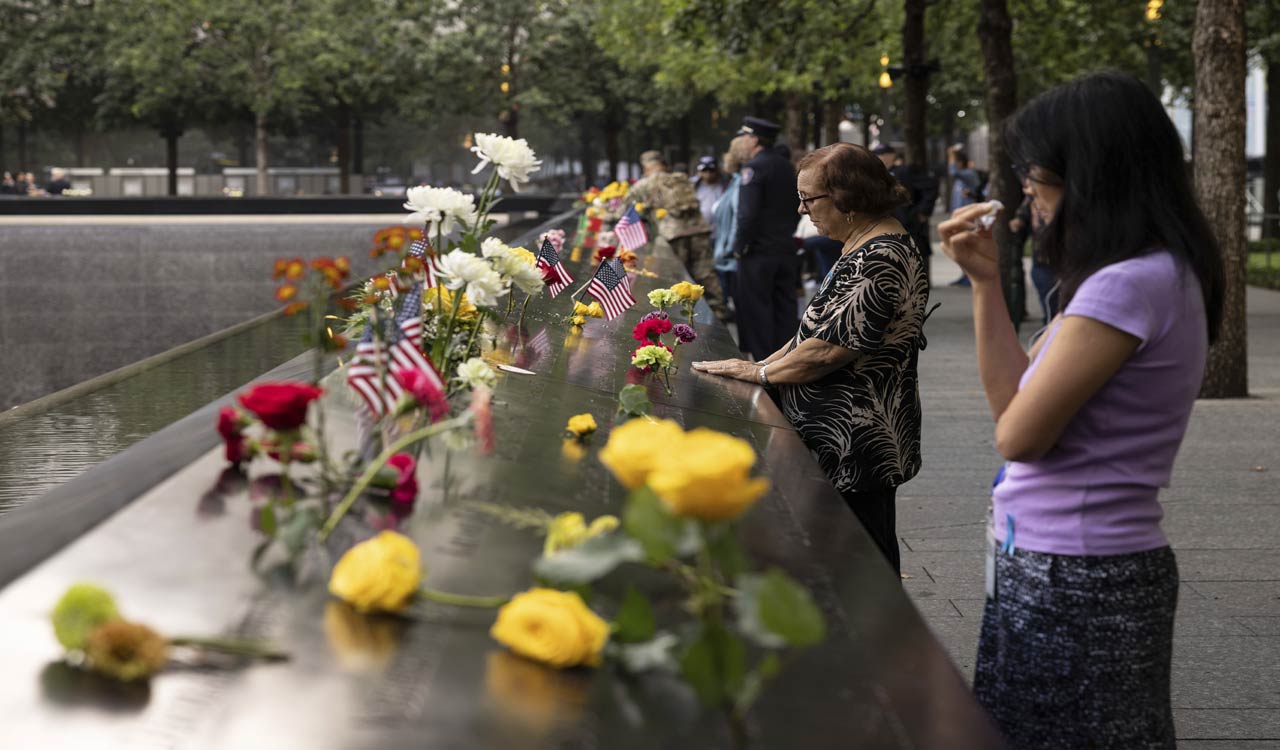 America pays tribute to 9/11 victims on 22nd anniversary of terror attacks