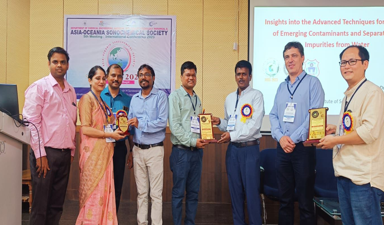 Telangana: NITW hosts International Conference on Sonochemistry