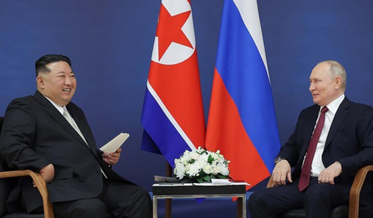 Vladimir Putin accepts Kim’s invitation to visit North Korea
