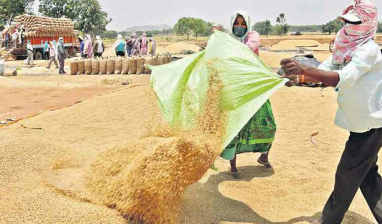 Moves afoot for second phase paddy auction in Telangana