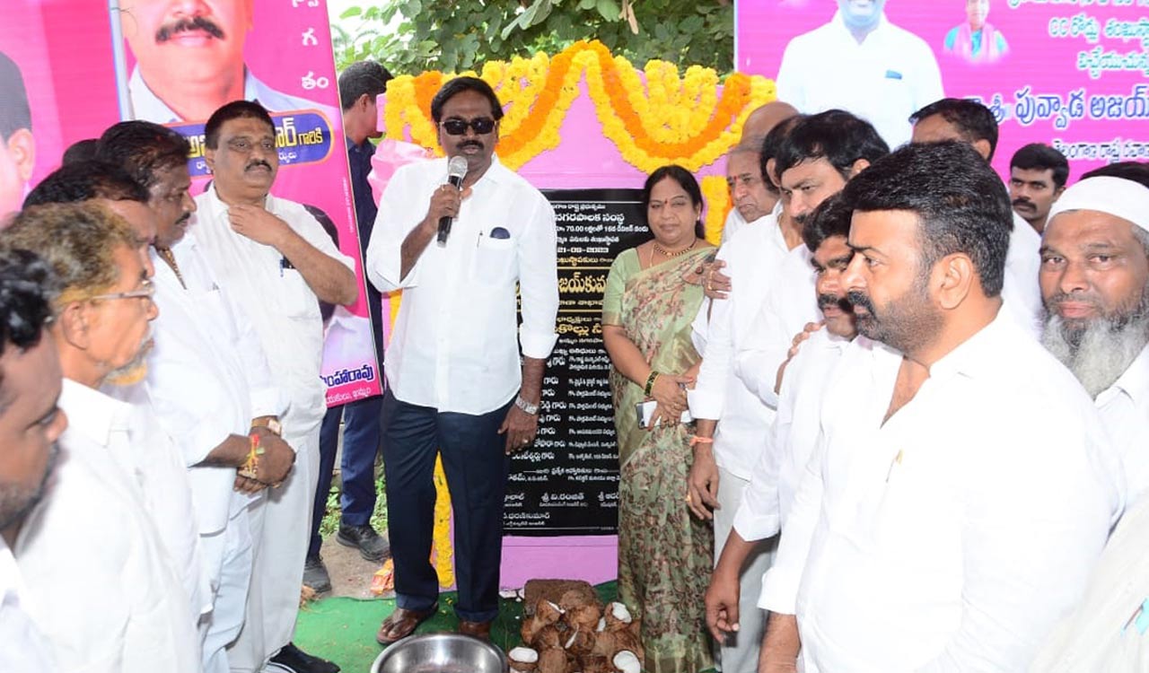 Khammam emerged as a model city in Telangana: Puvvada