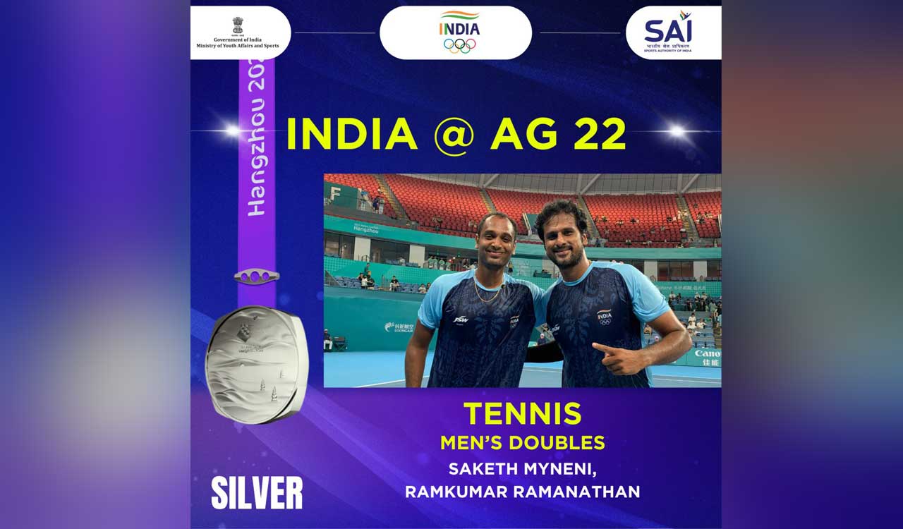 Ramanathan and Myneni secure Asian Games Men’s Doubles Silver