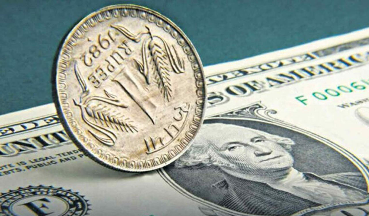 Rupee falls 11 paise, closes at 82.29 against US dollar-Telangana Today
