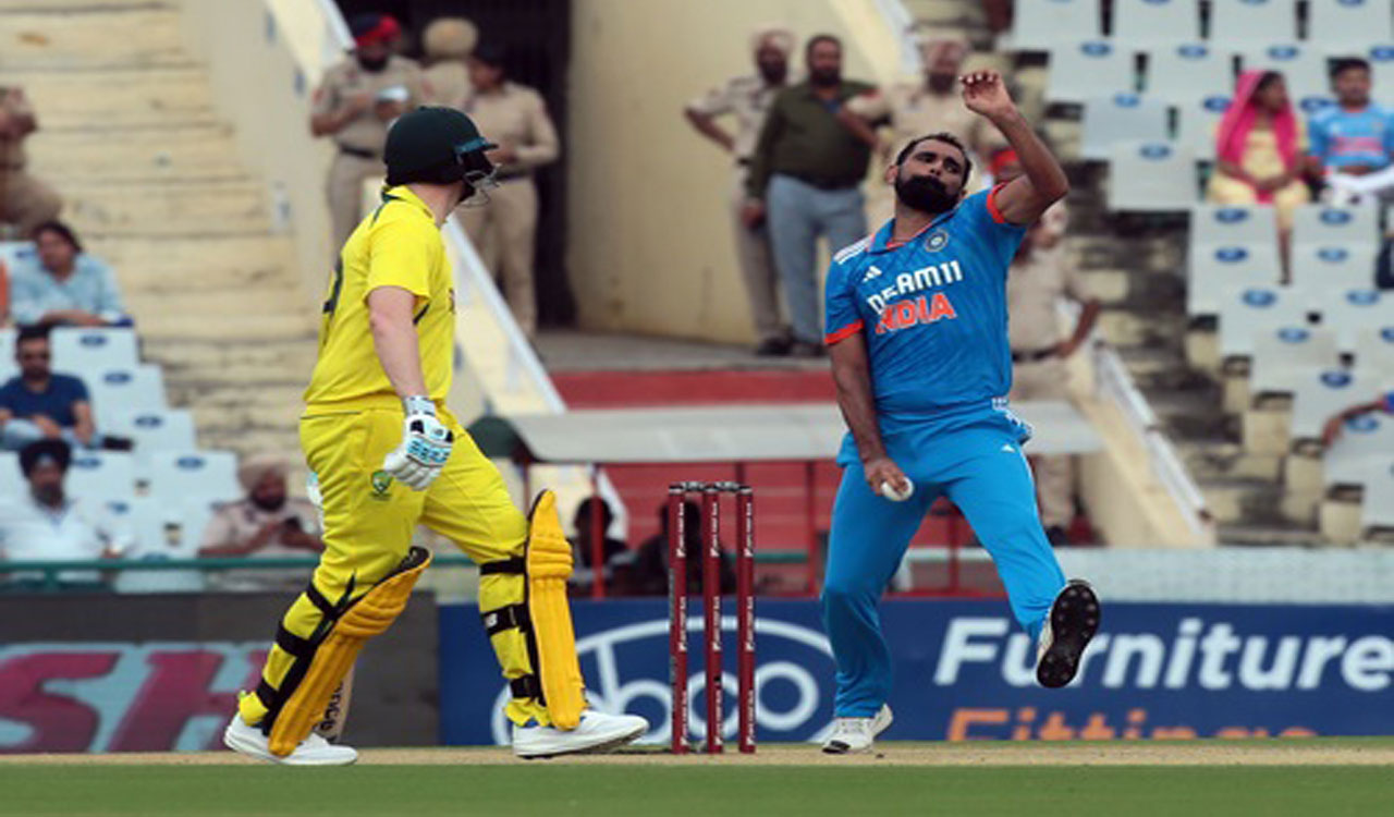 Shami was always threatening with the half-volley length: Mark Waugh