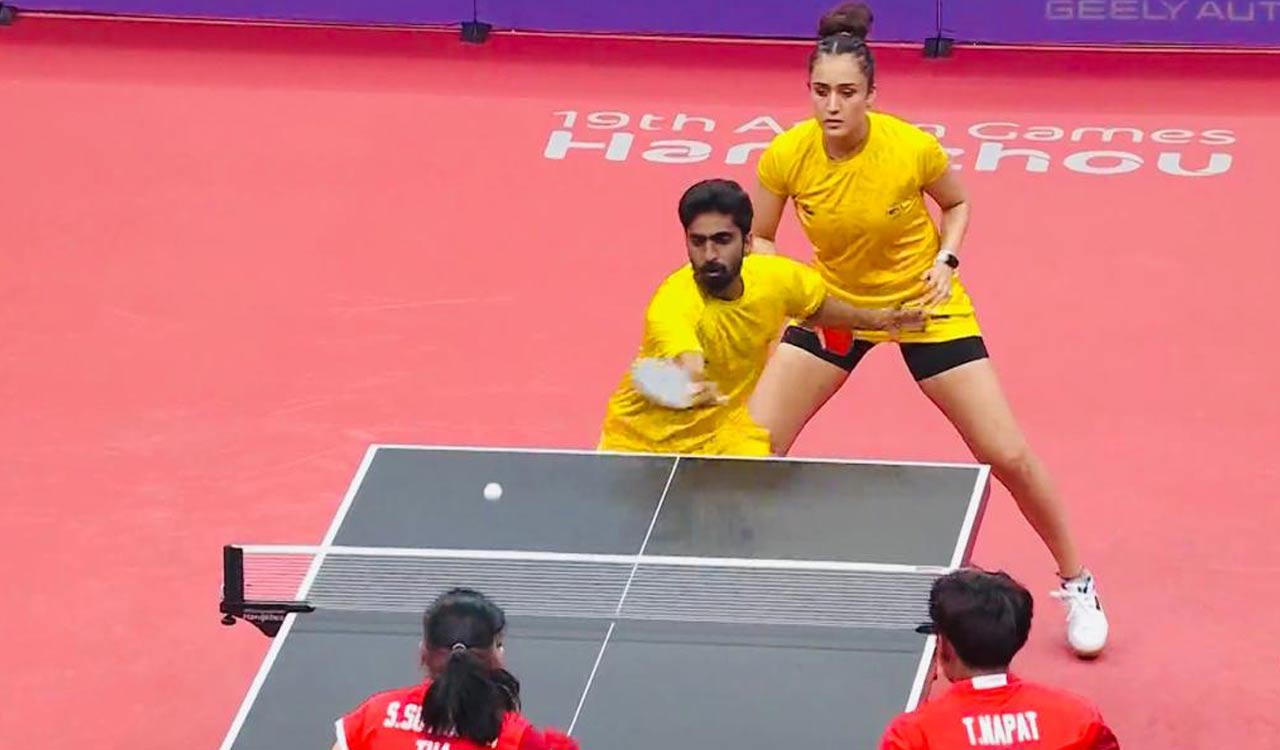 Asian Games: Sathiyan-Batra, Harmeet-Sreeja pairs enter mixed doubles pre-quarters