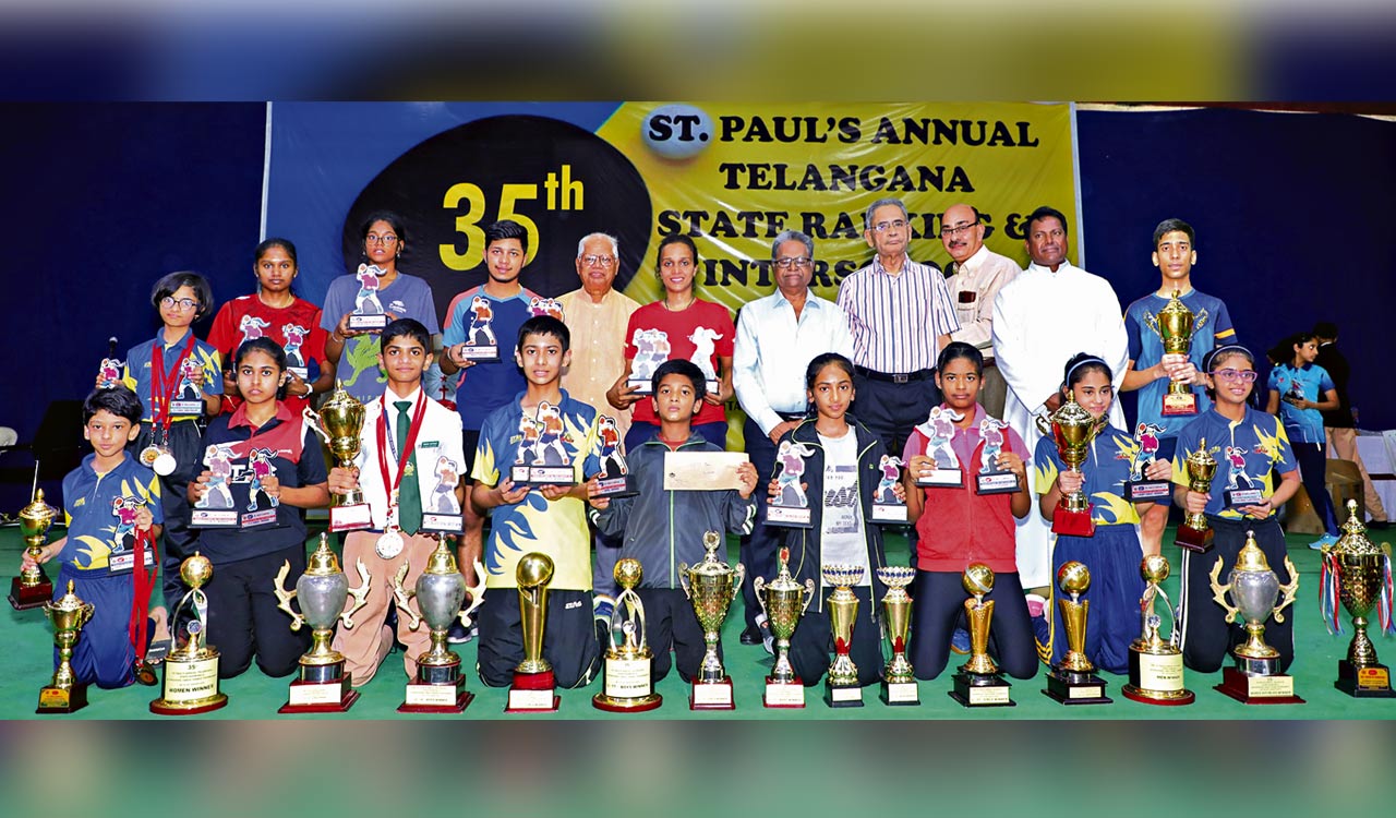Golden double for Jatin, Satya at Inter-School TT tournament